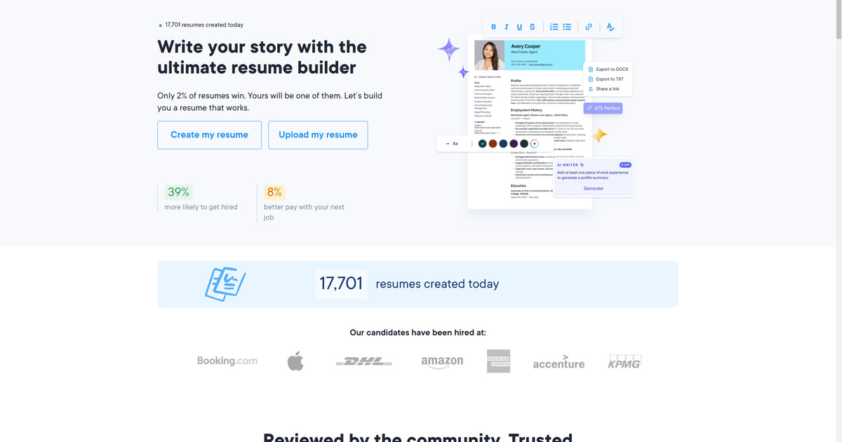 Resume.io