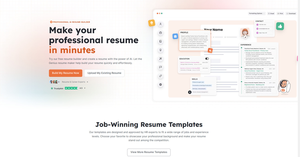 Resume Genius